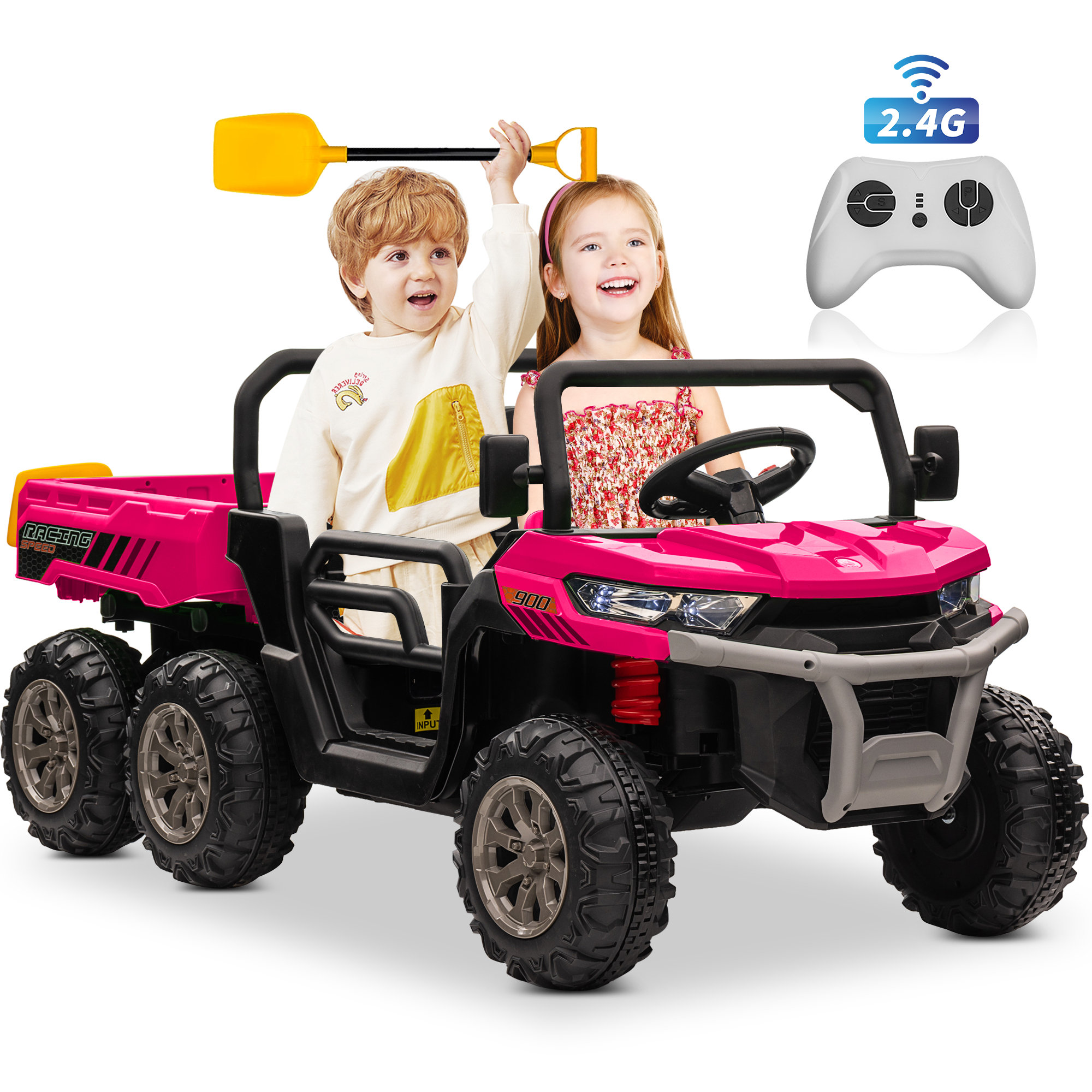Joie　0423 Amazon.com: 24V Ride On Car for Kids w/Remote Control